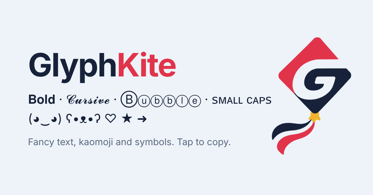 Kaomoji Copy and Paste (◕‿◕) Japanese Emoticons | GlyphKite